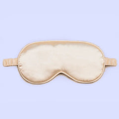 The Silk Sleep Mask in Beige