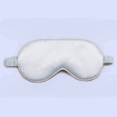 The Silk Sleep Mask in Light Blue